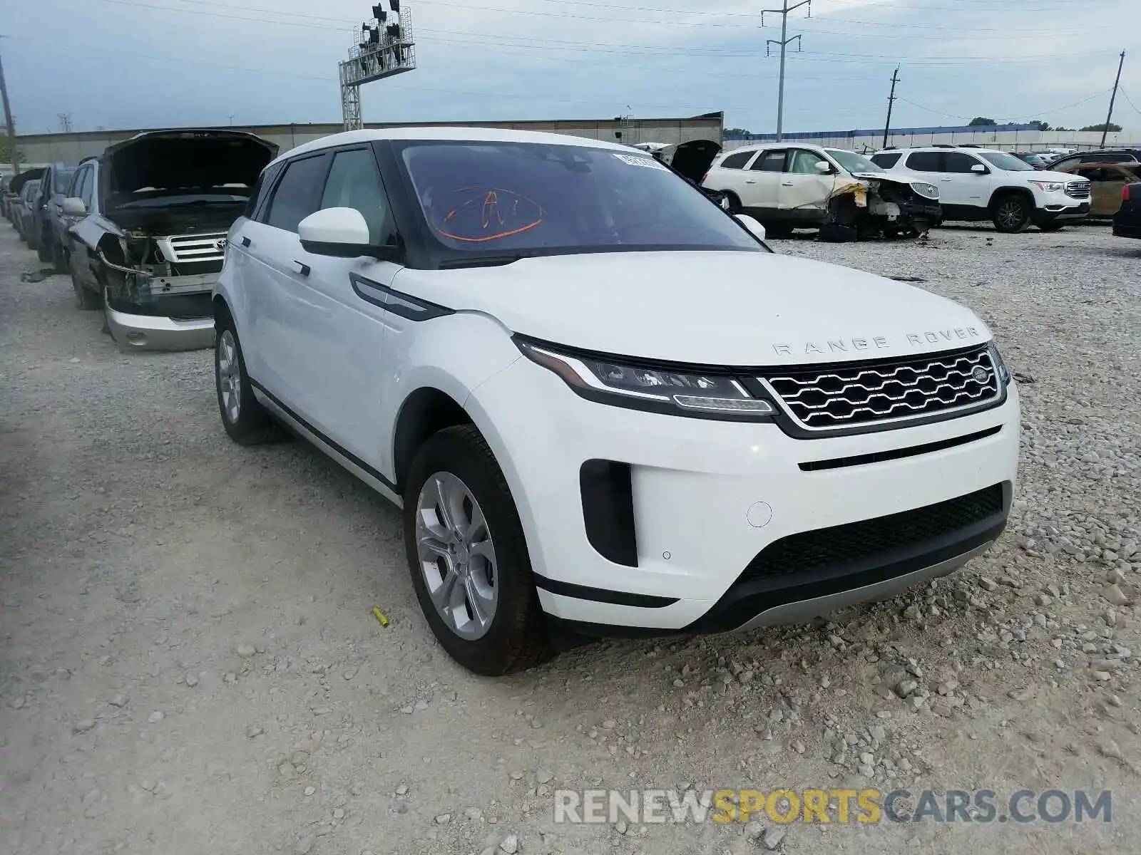 1 Photograph of a damaged car SALZJ2FX7LH041373 LAND ROVER RANGEROVER 2020