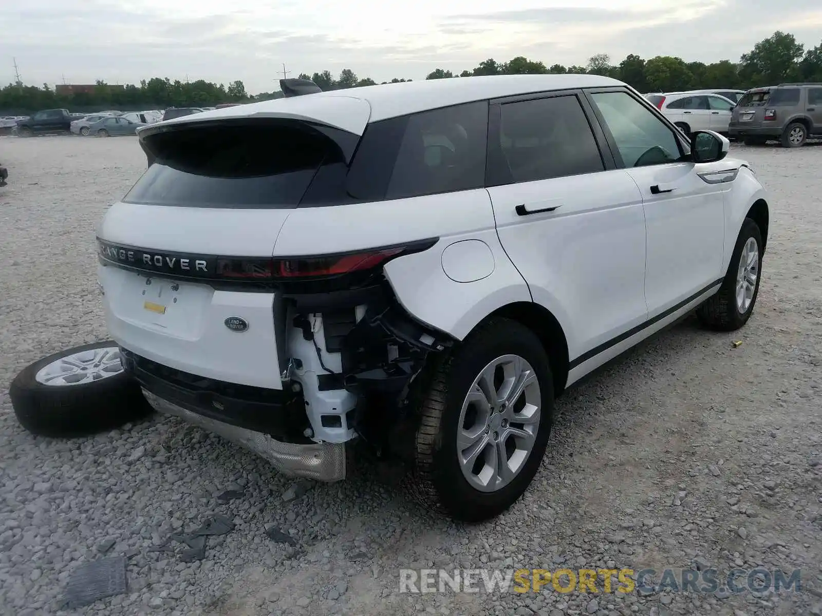 4 Photograph of a damaged car SALZJ2FX7LH041373 LAND ROVER RANGEROVER 2020