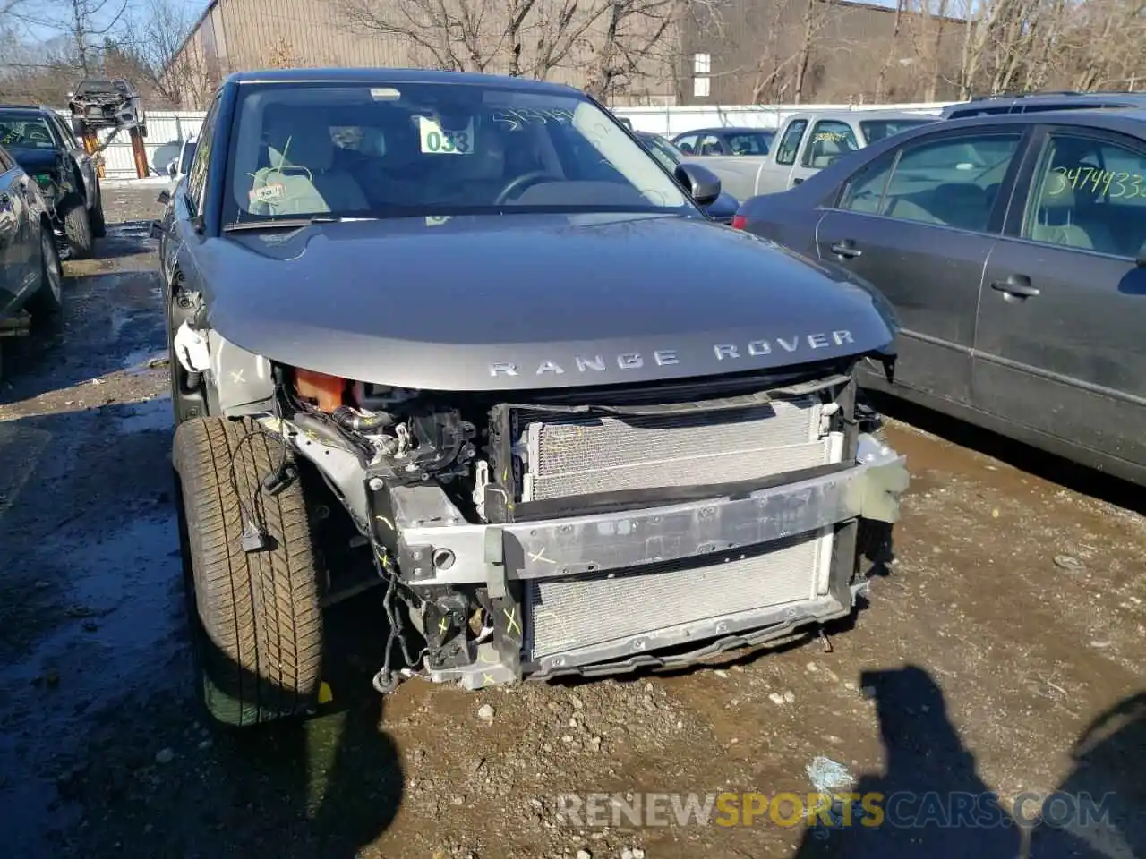 9 Photograph of a damaged car SALZJ2FX7LH053782 LAND ROVER RANGEROVER 2020