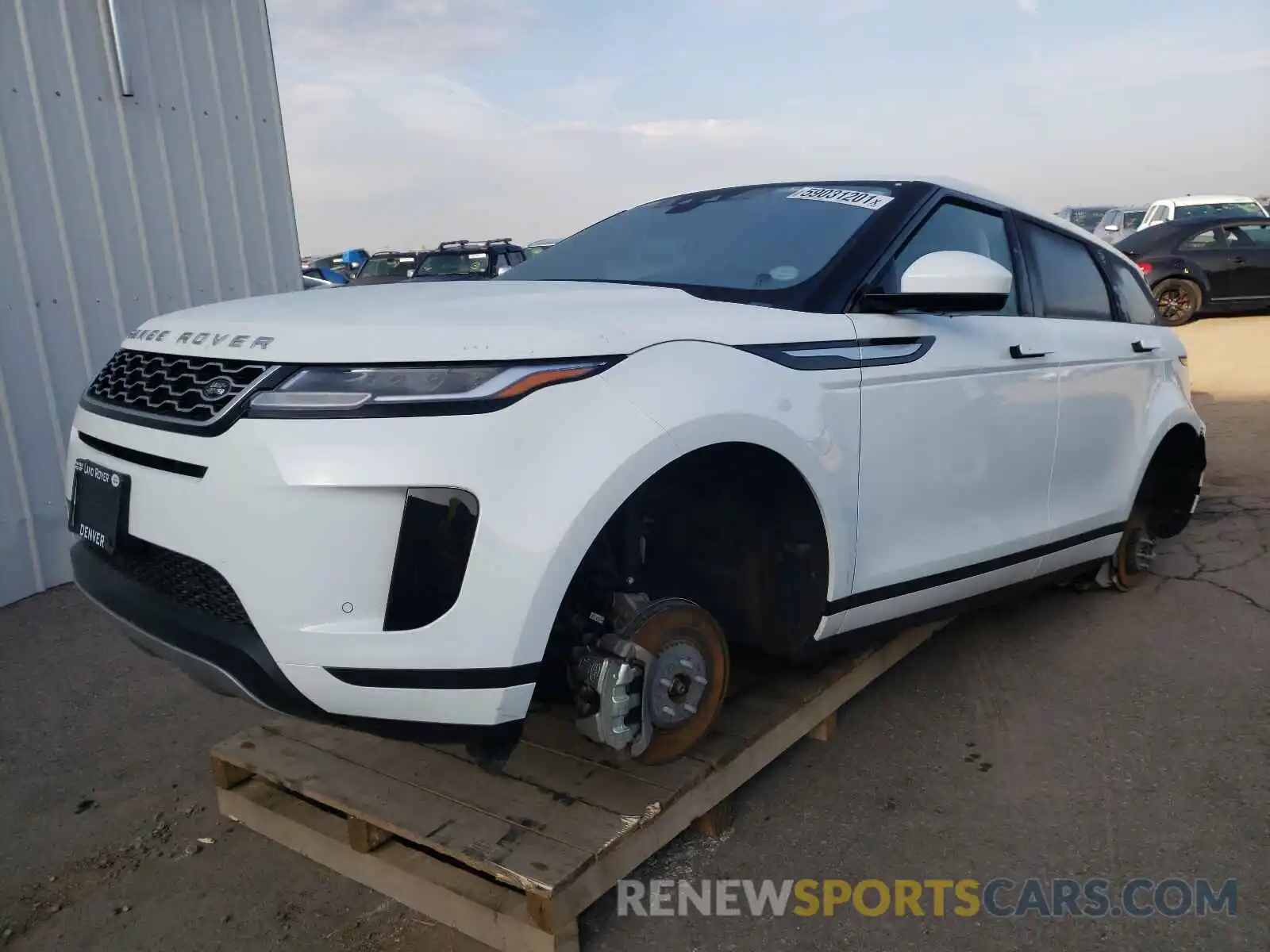 2 Photograph of a damaged car SALZJ2FX8LH101855 LAND ROVER RANGEROVER 2020