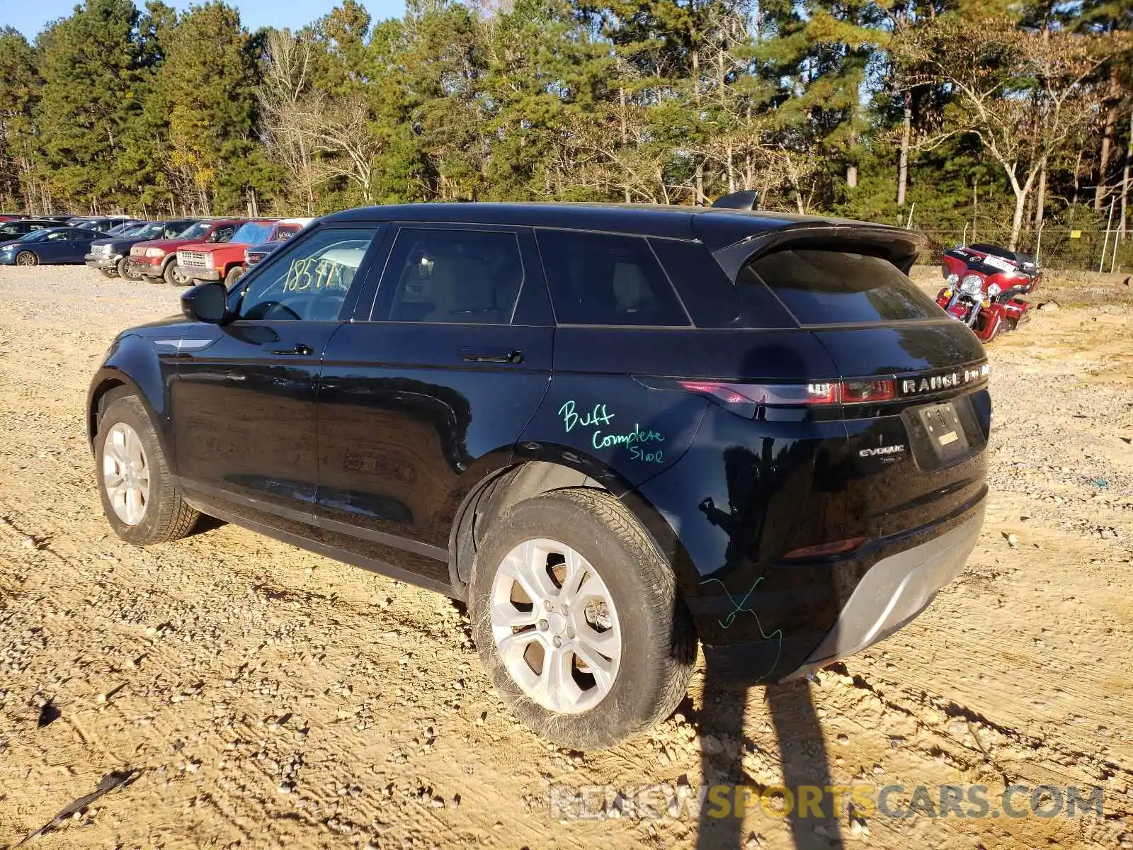 3 Photograph of a damaged car SALZJ2FX9LH040614 LAND ROVER RANGEROVER 2020