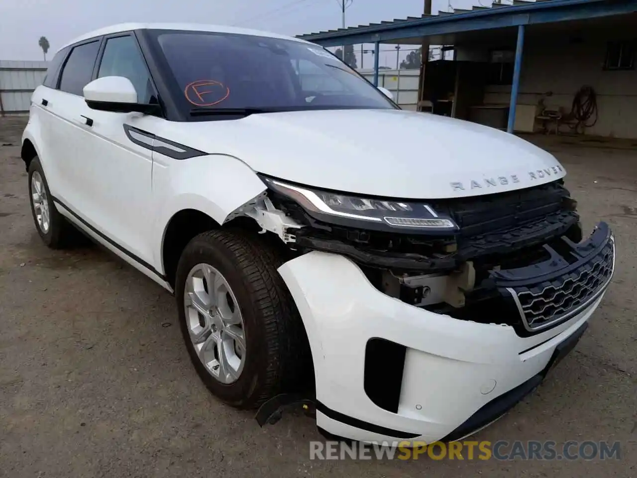 1 Photograph of a damaged car SALZJ2FX9LH080191 LAND ROVER RANGEROVER 2020