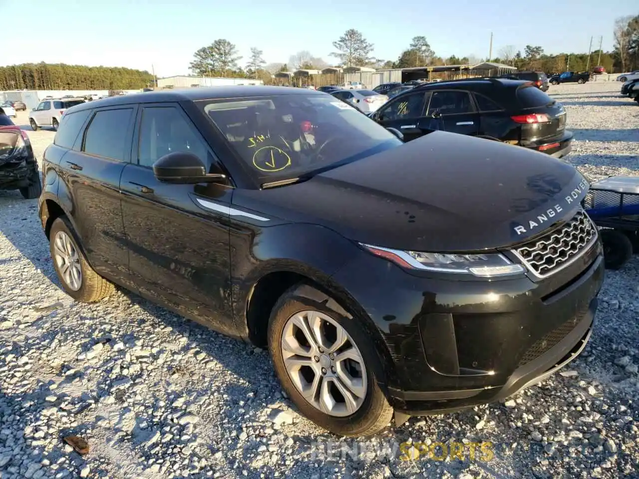 1 Photograph of a damaged car SALZJ2FXXLH007900 LAND ROVER RANGEROVER 2020