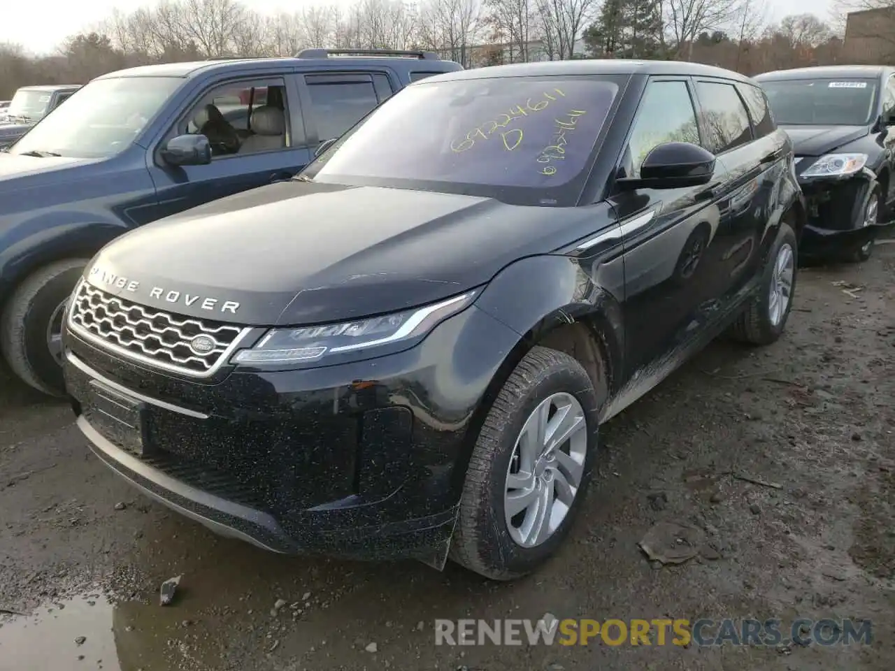 2 Photograph of a damaged car SALZJ2FXXLH050942 LAND ROVER RANGEROVER 2020