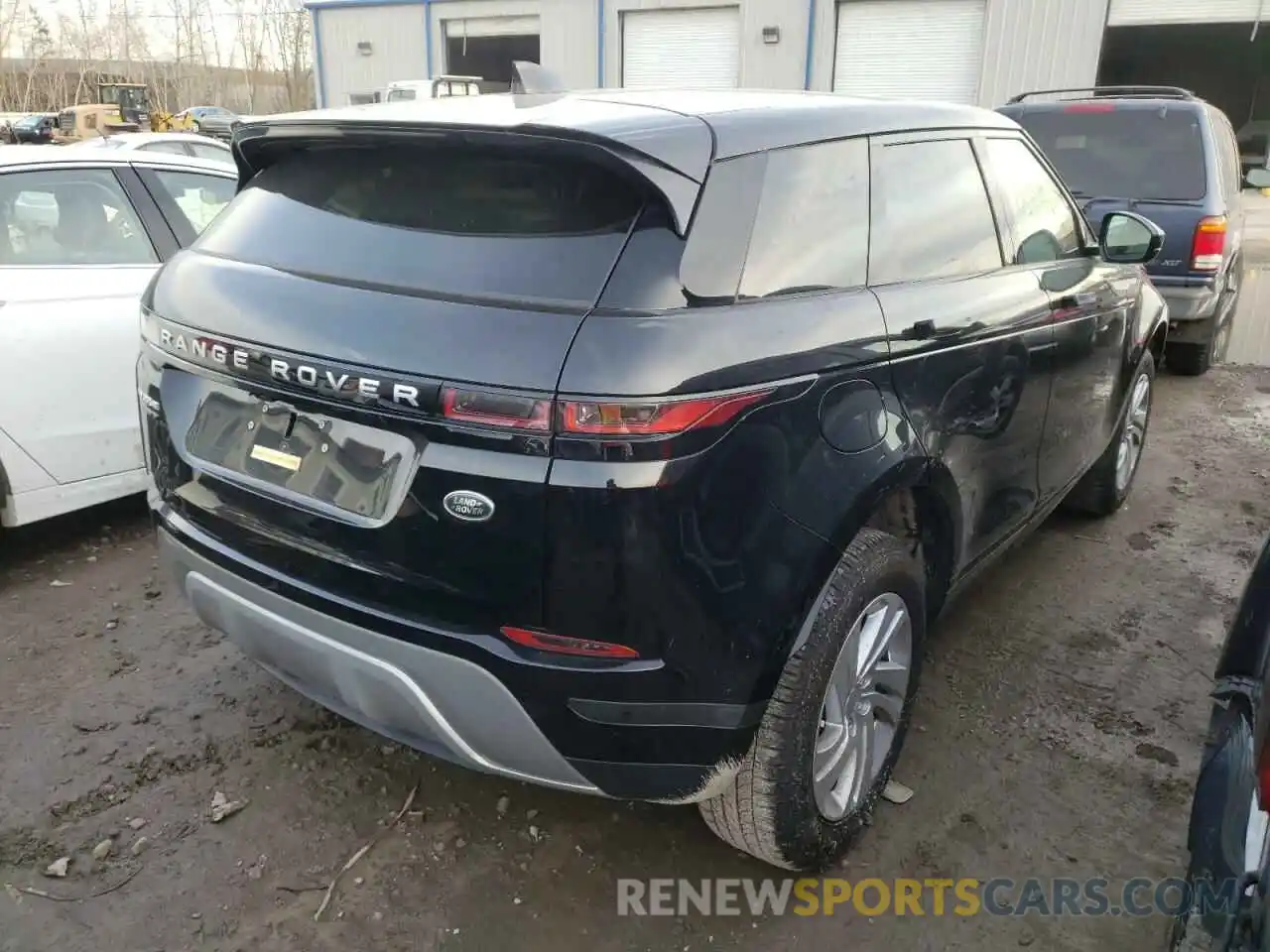 4 Фотография поврежденного автомобиля SALZJ2FXXLH050942 LAND ROVER RANGEROVER 2020