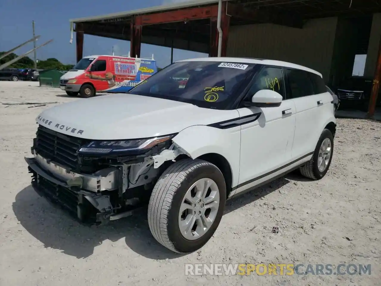 2 Photograph of a damaged car SALZJ2FXXLH100464 LAND ROVER RANGEROVER 2020