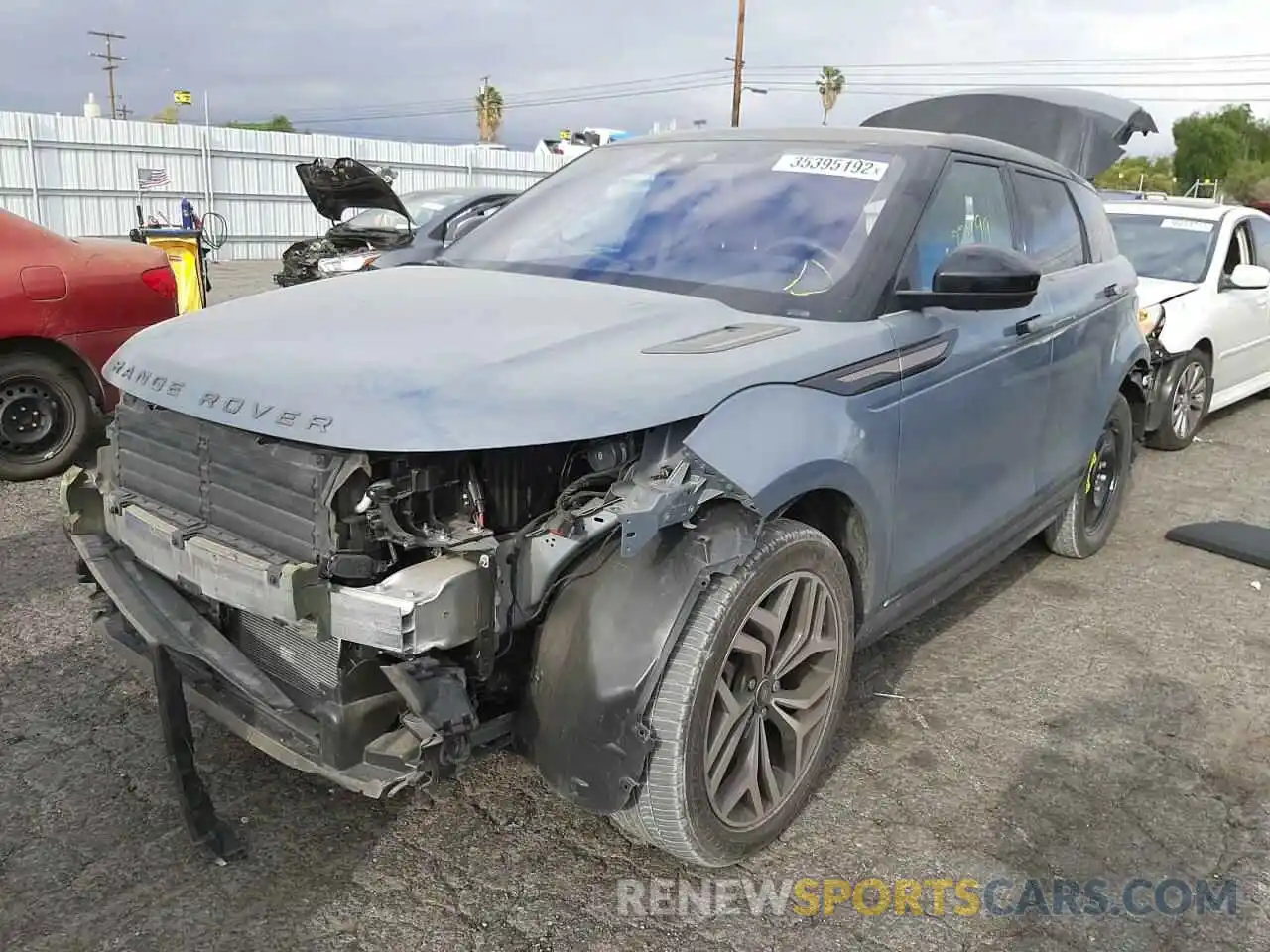 2 Photograph of a damaged car SALZL2FX0LH078193 LAND ROVER RANGEROVER 2020