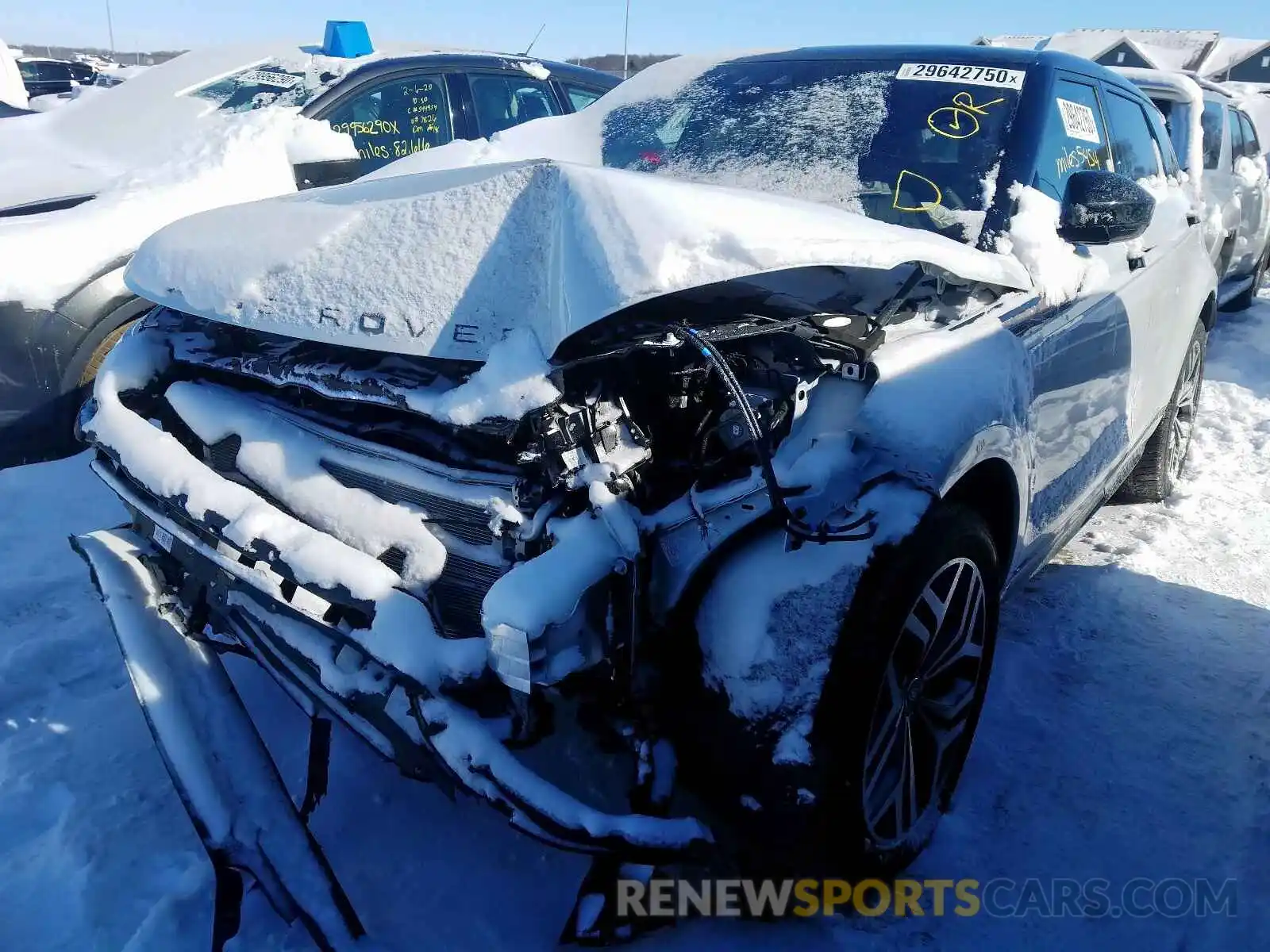 2 Photograph of a damaged car SALZL2FX5LH010598 LAND ROVER RANGEROVER 2020