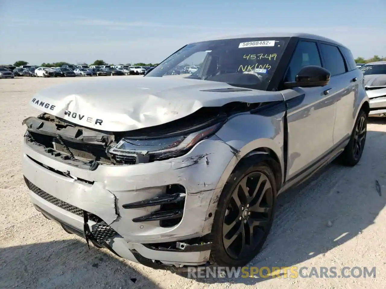 2 Photograph of a damaged car SALZL2GX2LH049129 LAND ROVER RANGEROVER 2020