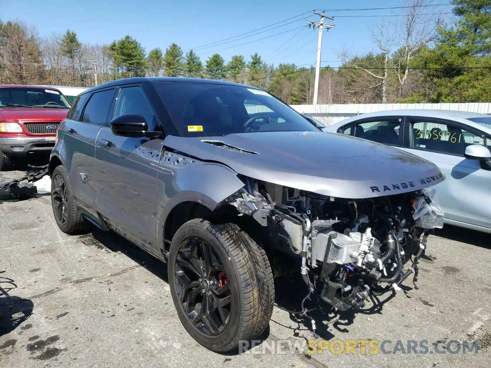 1 Photograph of a damaged car SALZL2GXXLH040937 LAND ROVER RANGEROVER 2020