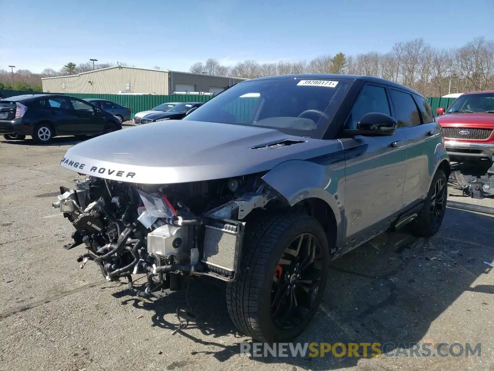 2 Photograph of a damaged car SALZL2GXXLH040937 LAND ROVER RANGEROVER 2020