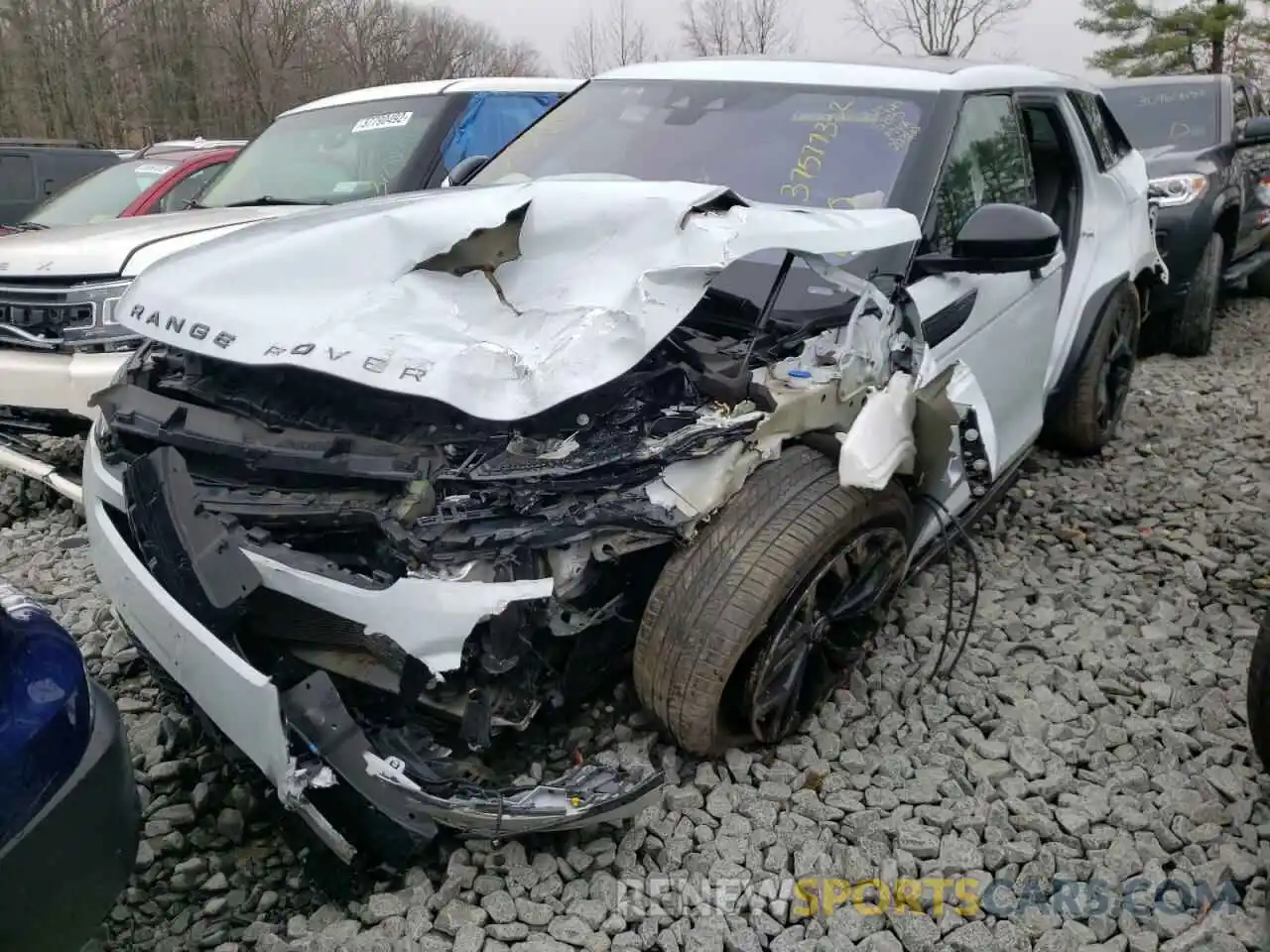 2 Photograph of a damaged car SALZM2GX4LH024343 LAND ROVER RANGEROVER 2020