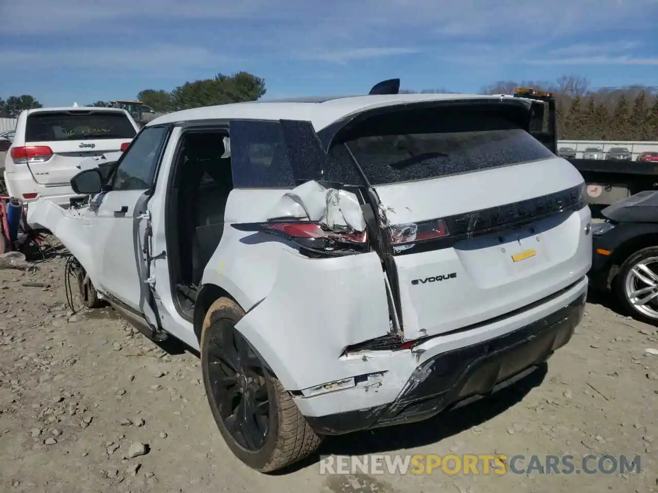 3 Photograph of a damaged car SALZM2GX4LH024343 LAND ROVER RANGEROVER 2020