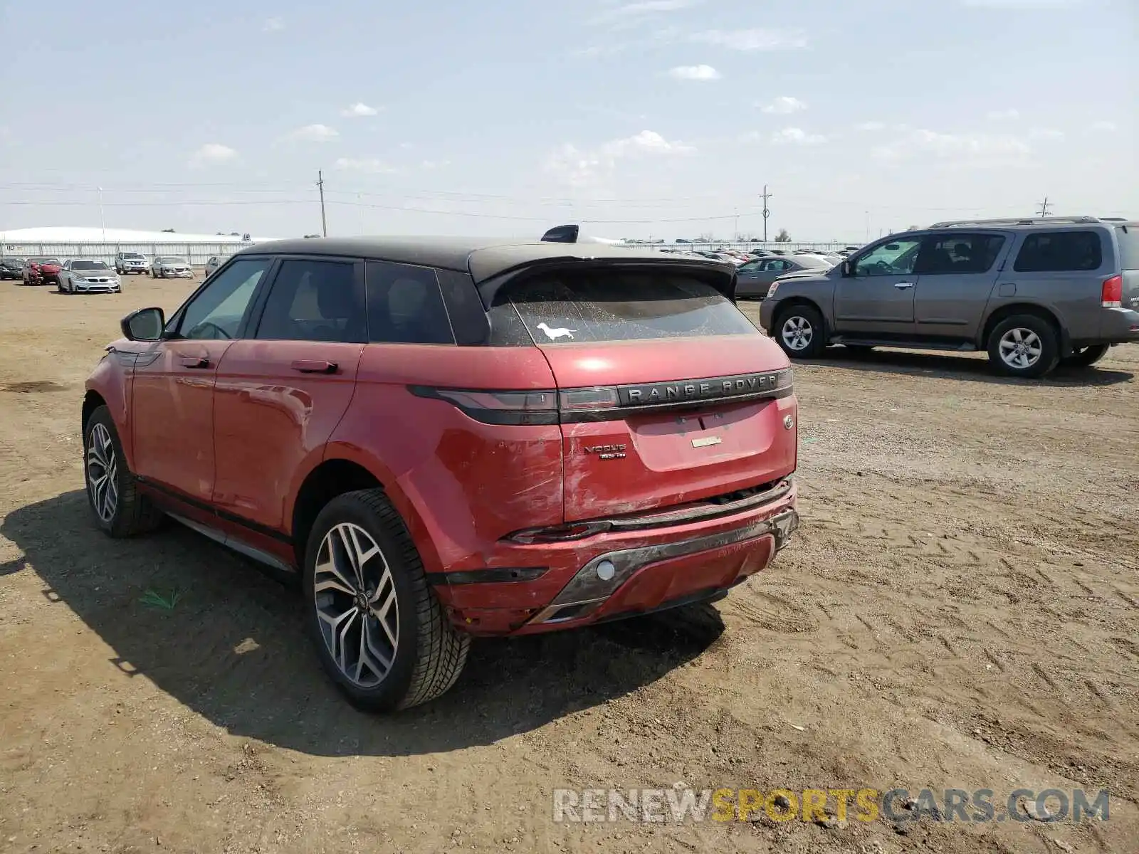 3 Photograph of a damaged car SALZM2GX8LH013135 LAND ROVER RANGEROVER 2020