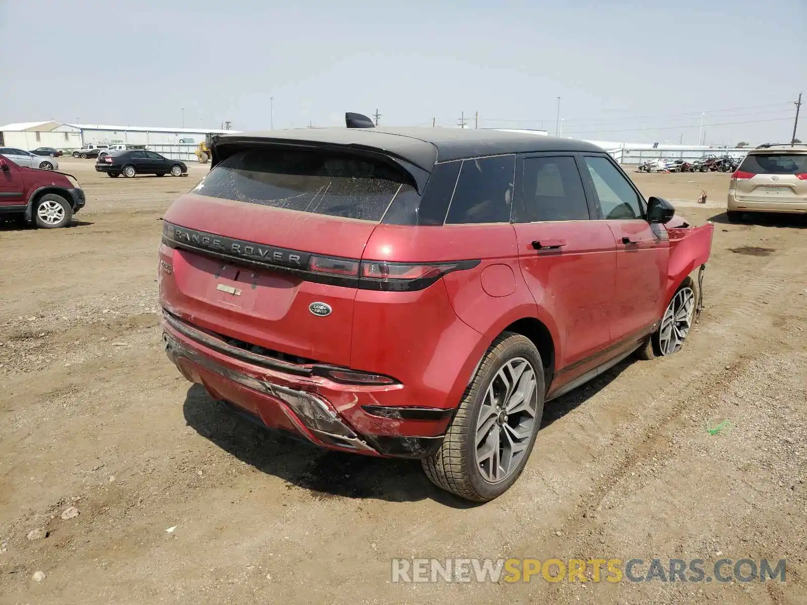 4 Photograph of a damaged car SALZM2GX8LH013135 LAND ROVER RANGEROVER 2020