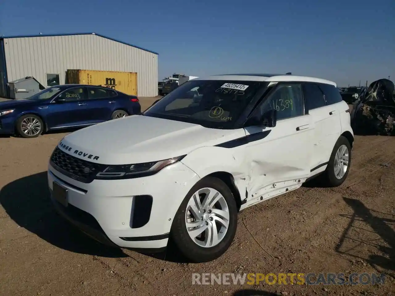 2 Photograph of a damaged car SALZP2FX0LH018175 LAND ROVER RANGEROVER 2020