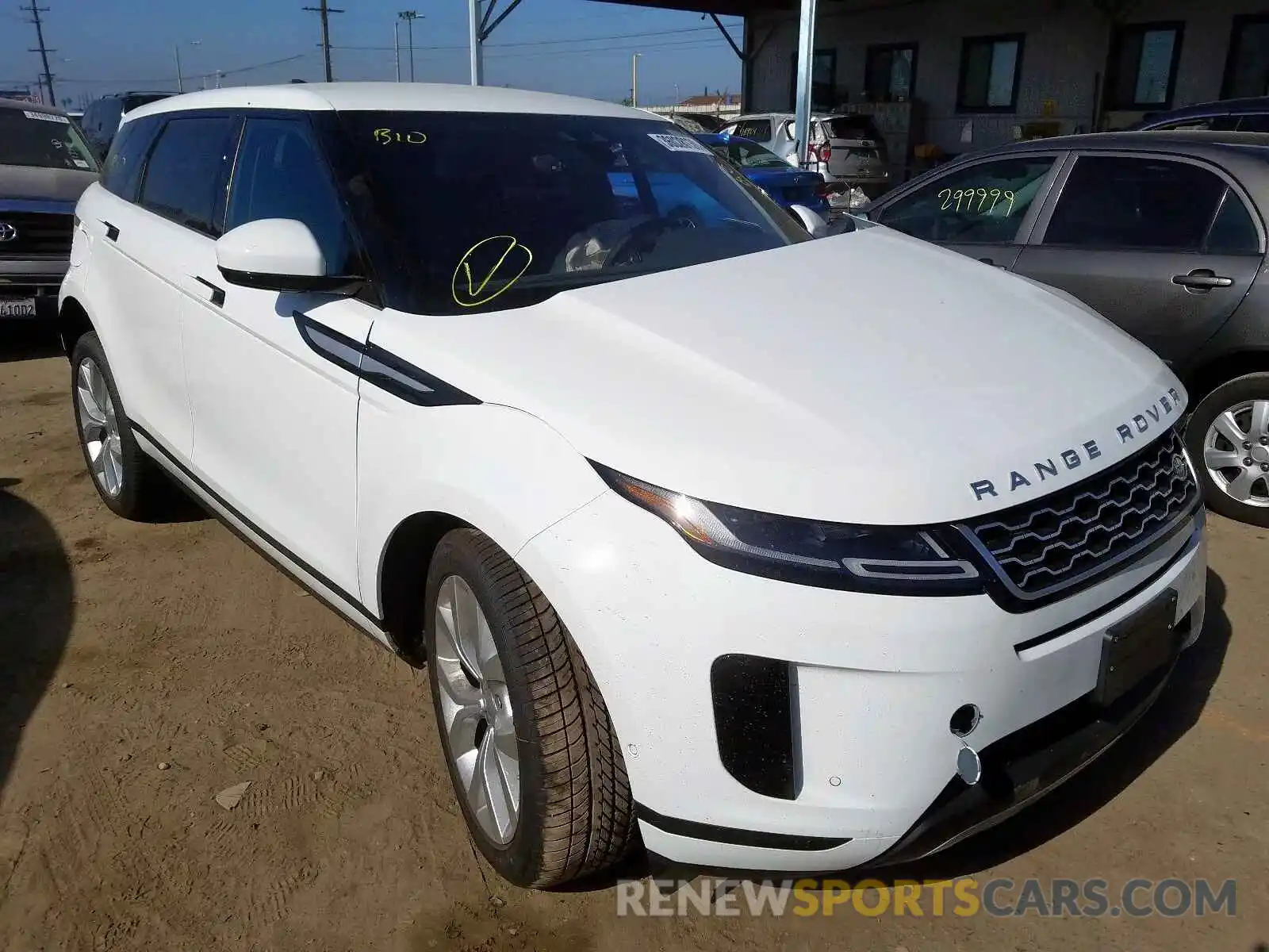 1 Photograph of a damaged car SALZP2FX0LH076657 LAND ROVER RANGEROVER 2020