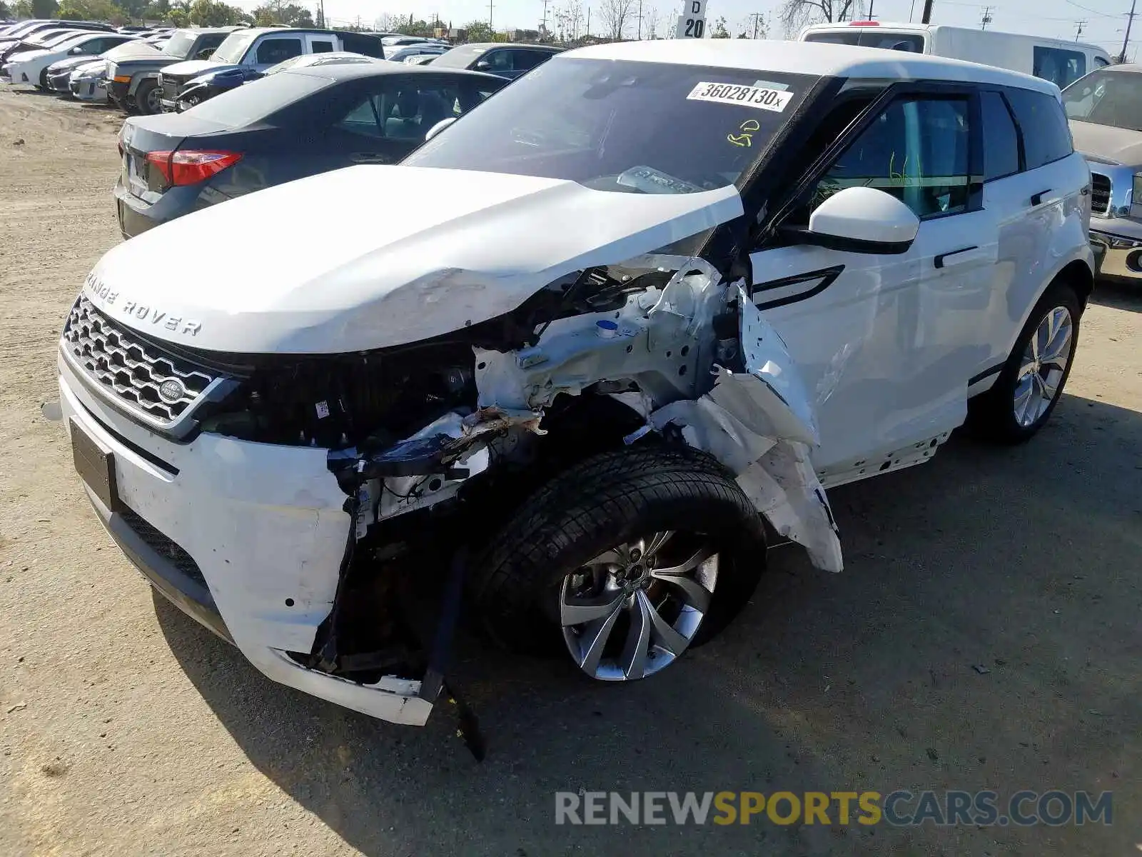 9 Photograph of a damaged car SALZP2FX0LH076657 LAND ROVER RANGEROVER 2020