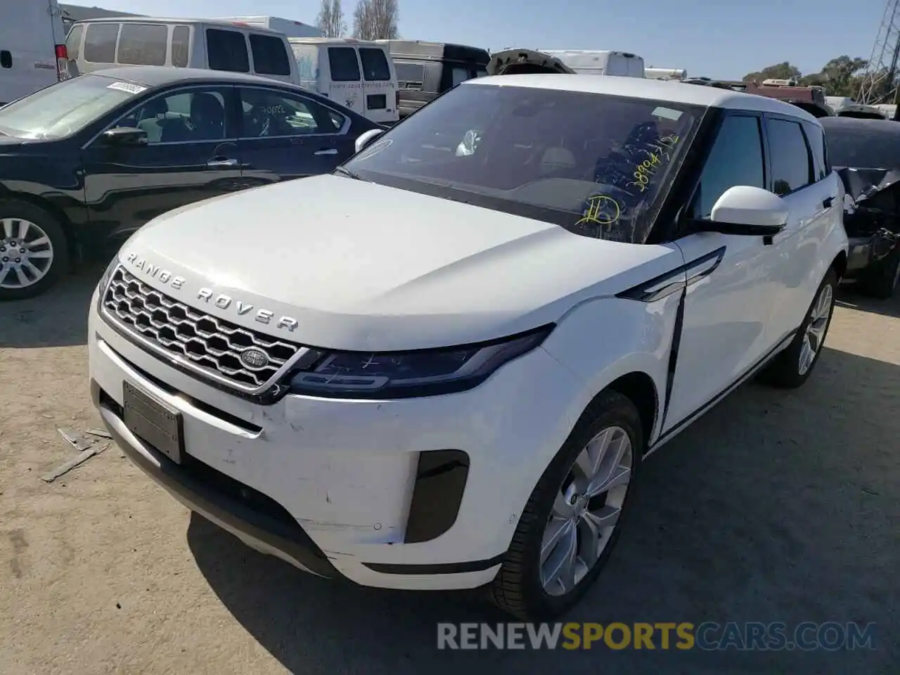 2 Photograph of a damaged car SALZP2FX0LH077100 LAND ROVER RANGEROVER 2020