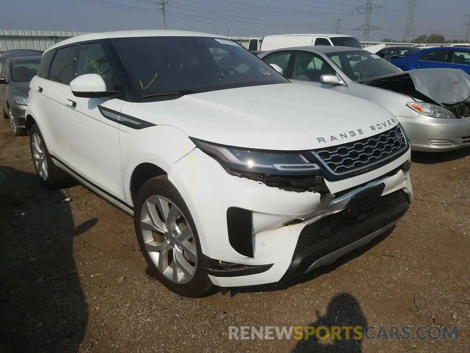 1 Photograph of a damaged car SALZP2FX0LH077226 LAND ROVER RANGEROVER 2020