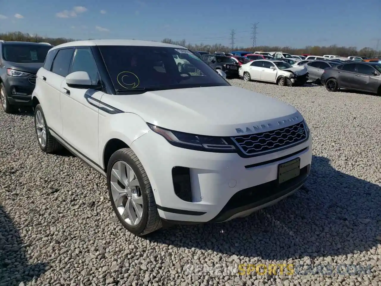 1 Photograph of a damaged car SALZP2FX0LH077680 LAND ROVER RANGEROVER 2020