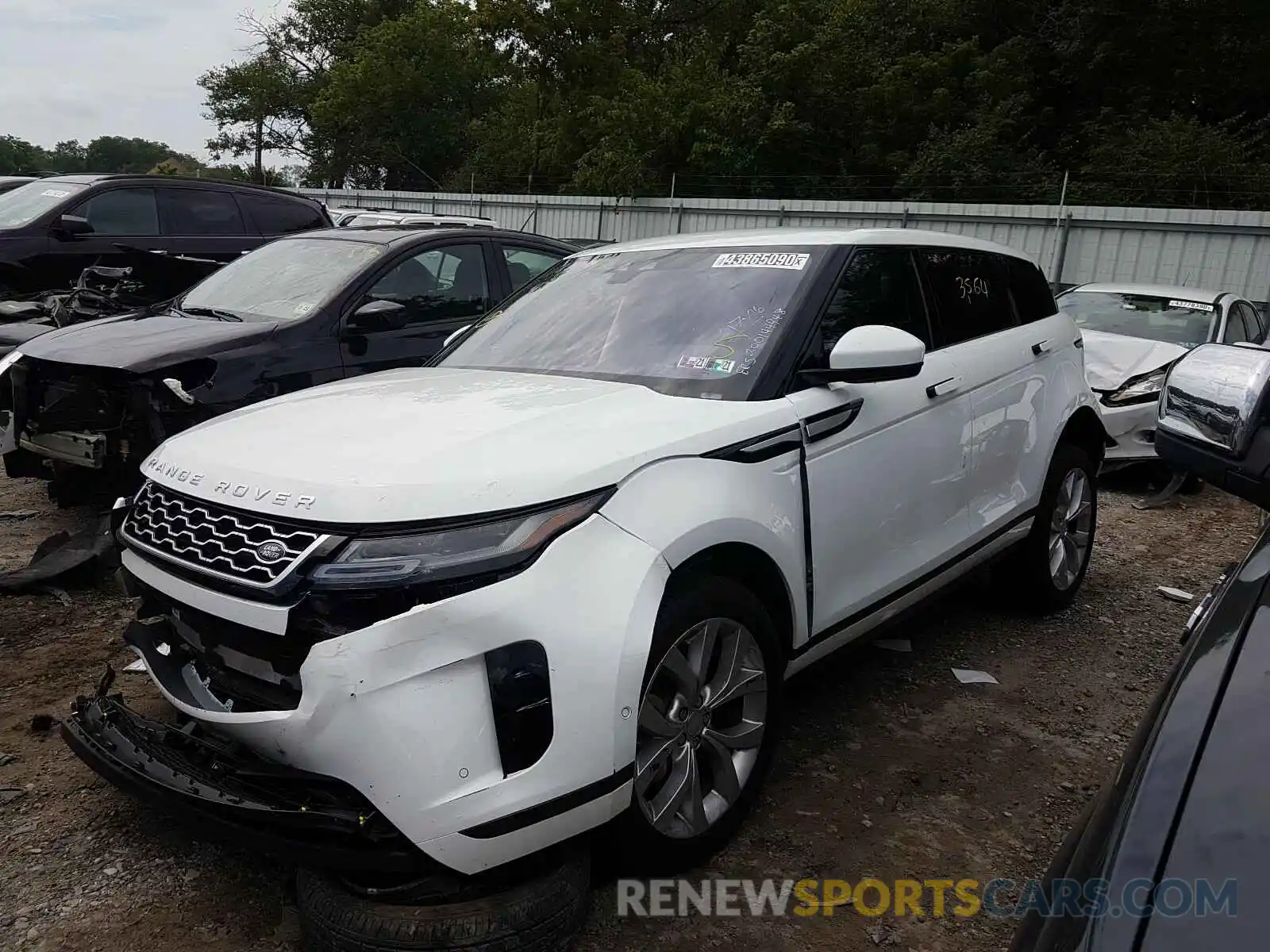 2 Photograph of a damaged car SALZP2FX0LH078179 LAND ROVER RANGEROVER 2020