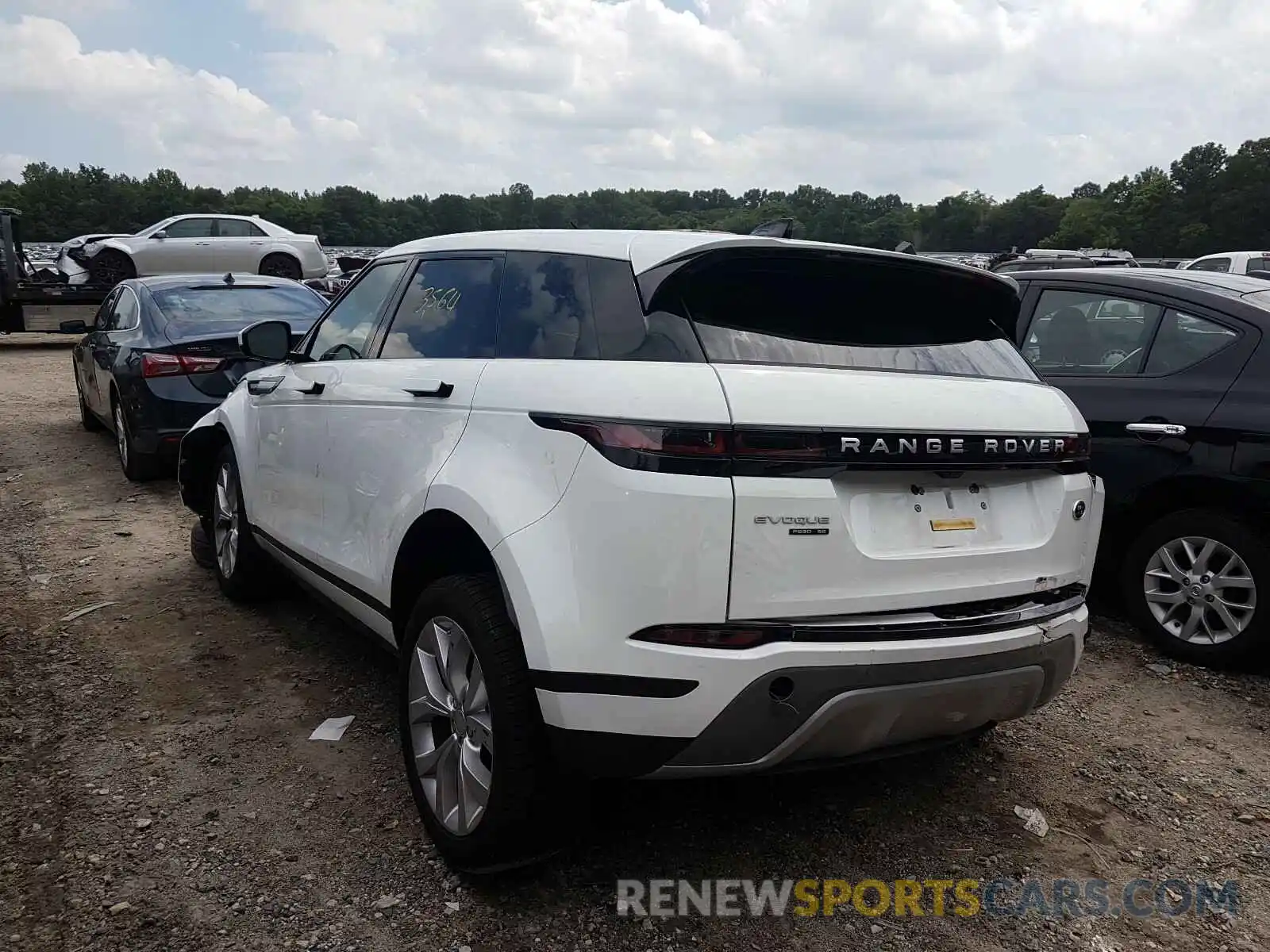 3 Photograph of a damaged car SALZP2FX0LH078179 LAND ROVER RANGEROVER 2020