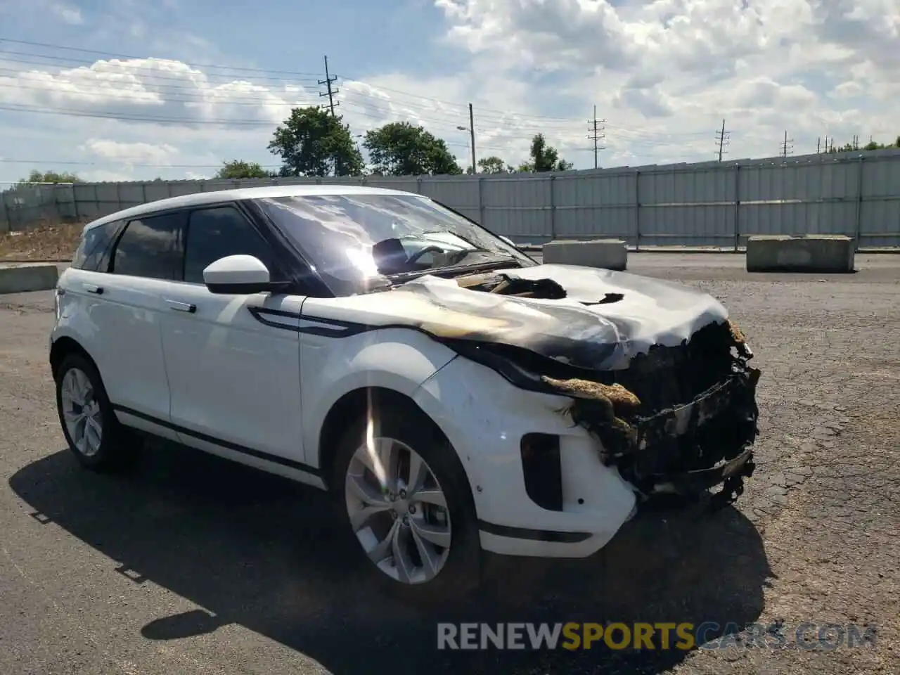 1 Photograph of a damaged car SALZP2FX0LH079882 LAND ROVER RANGEROVER 2020