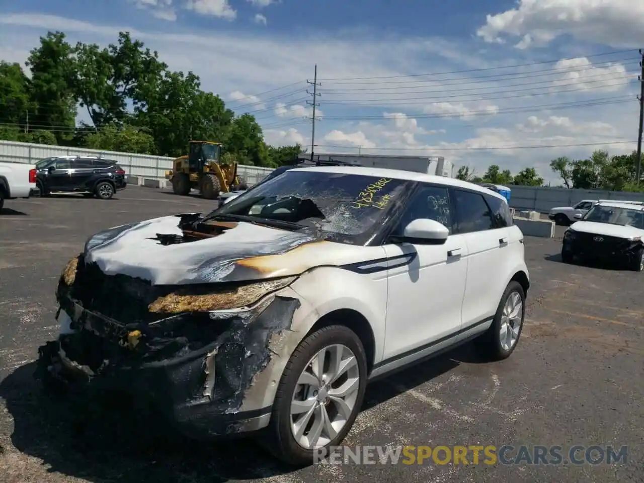 2 Photograph of a damaged car SALZP2FX0LH079882 LAND ROVER RANGEROVER 2020