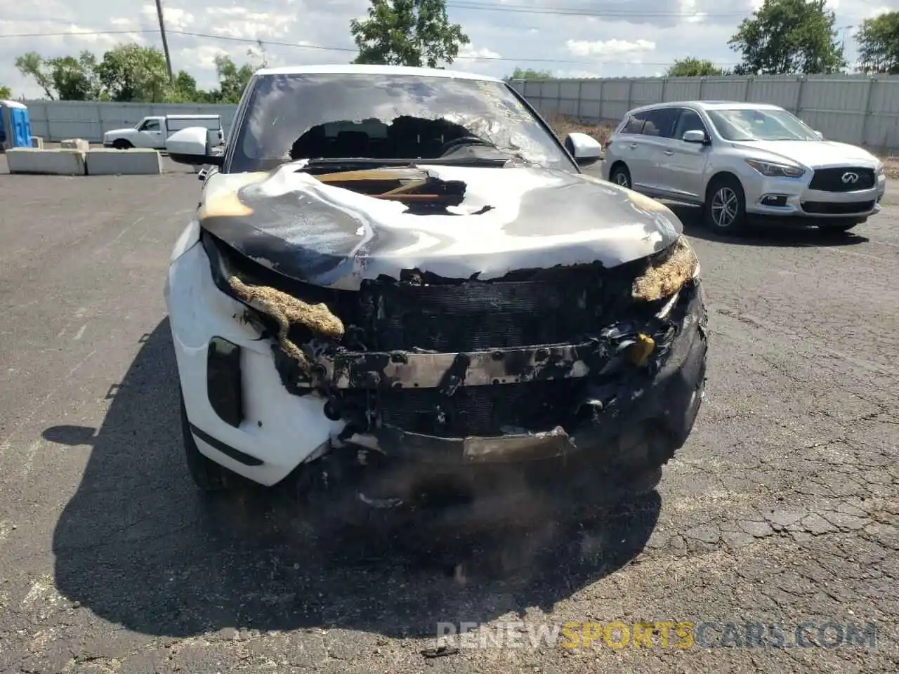 9 Photograph of a damaged car SALZP2FX0LH079882 LAND ROVER RANGEROVER 2020