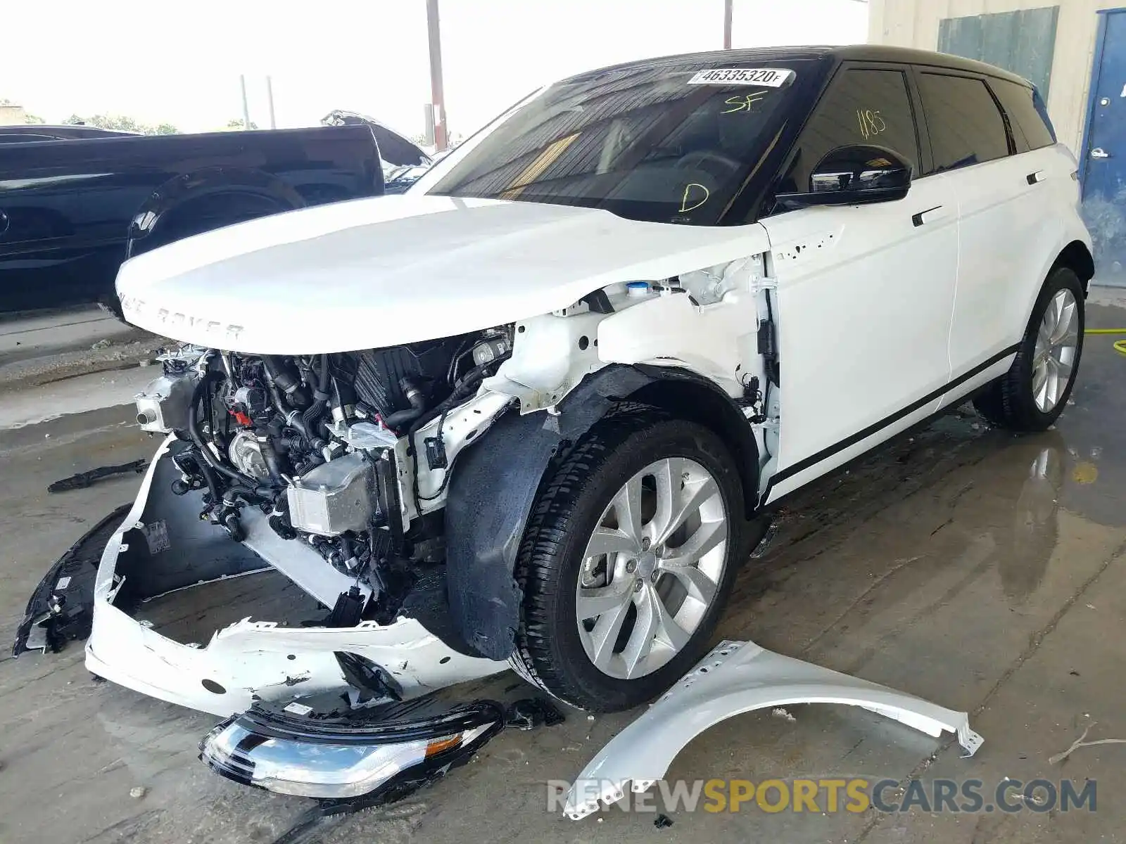 2 Photograph of a damaged car SALZP2FX0LH100357 LAND ROVER RANGEROVER 2020