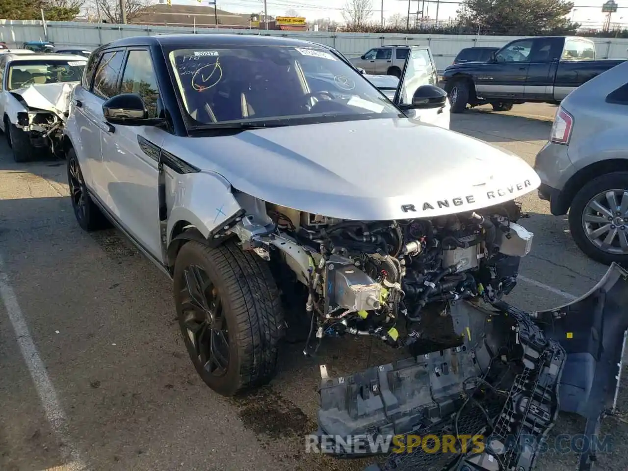 1 Photograph of a damaged car SALZP2FX1LH062444 LAND ROVER RANGEROVER 2020