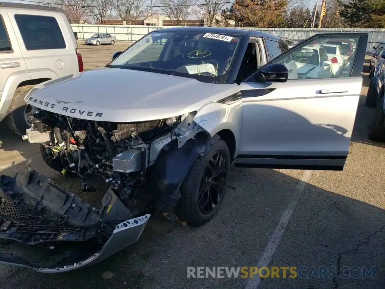 2 Photograph of a damaged car SALZP2FX1LH062444 LAND ROVER RANGEROVER 2020