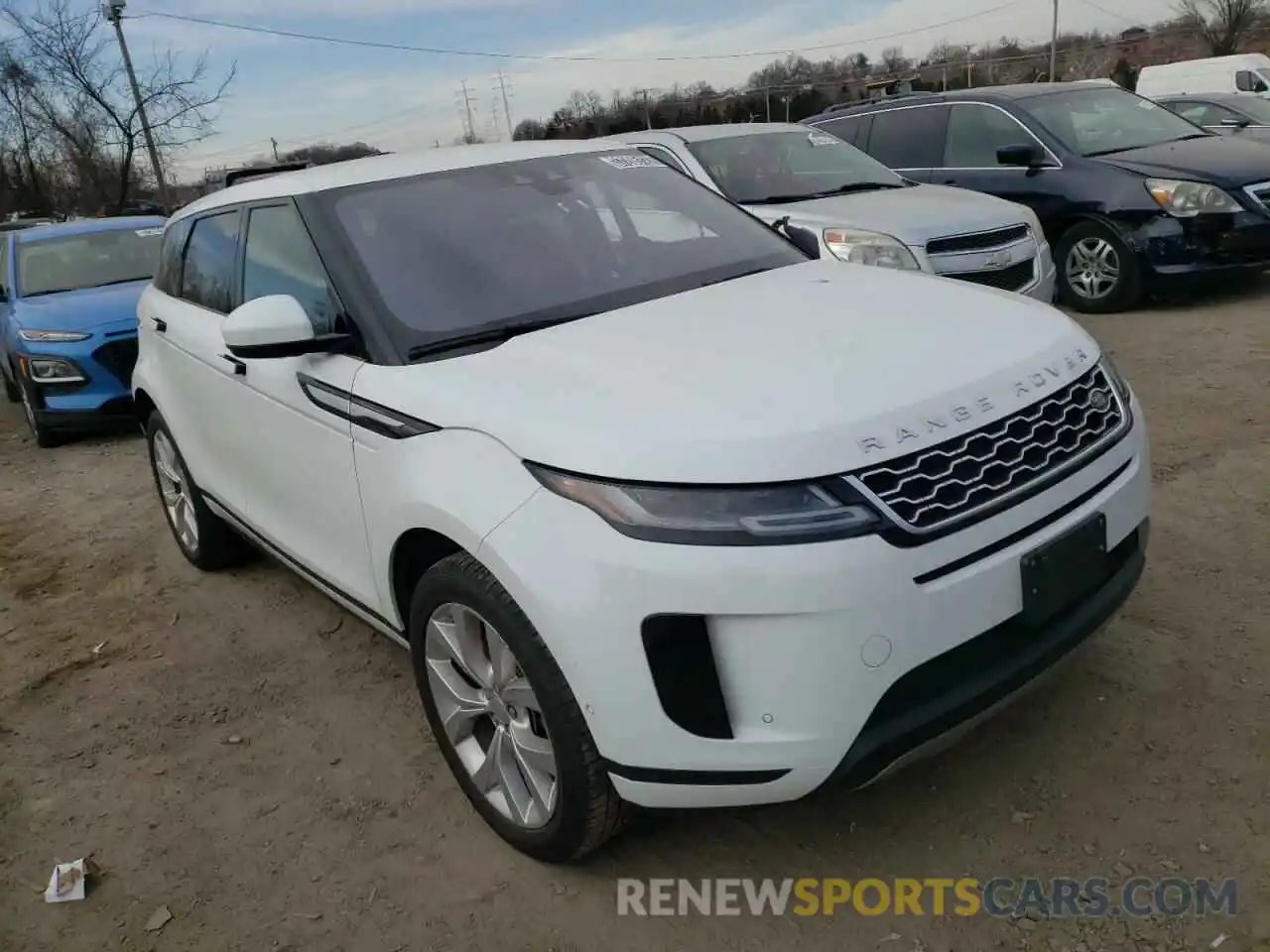 1 Photograph of a damaged car SALZP2FX1LH076523 LAND ROVER RANGEROVER 2020