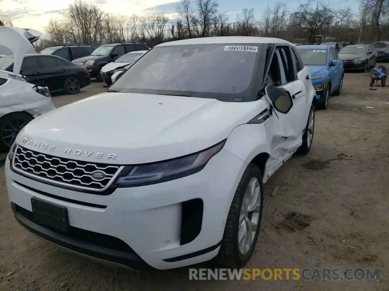 2 Photograph of a damaged car SALZP2FX1LH076523 LAND ROVER RANGEROVER 2020