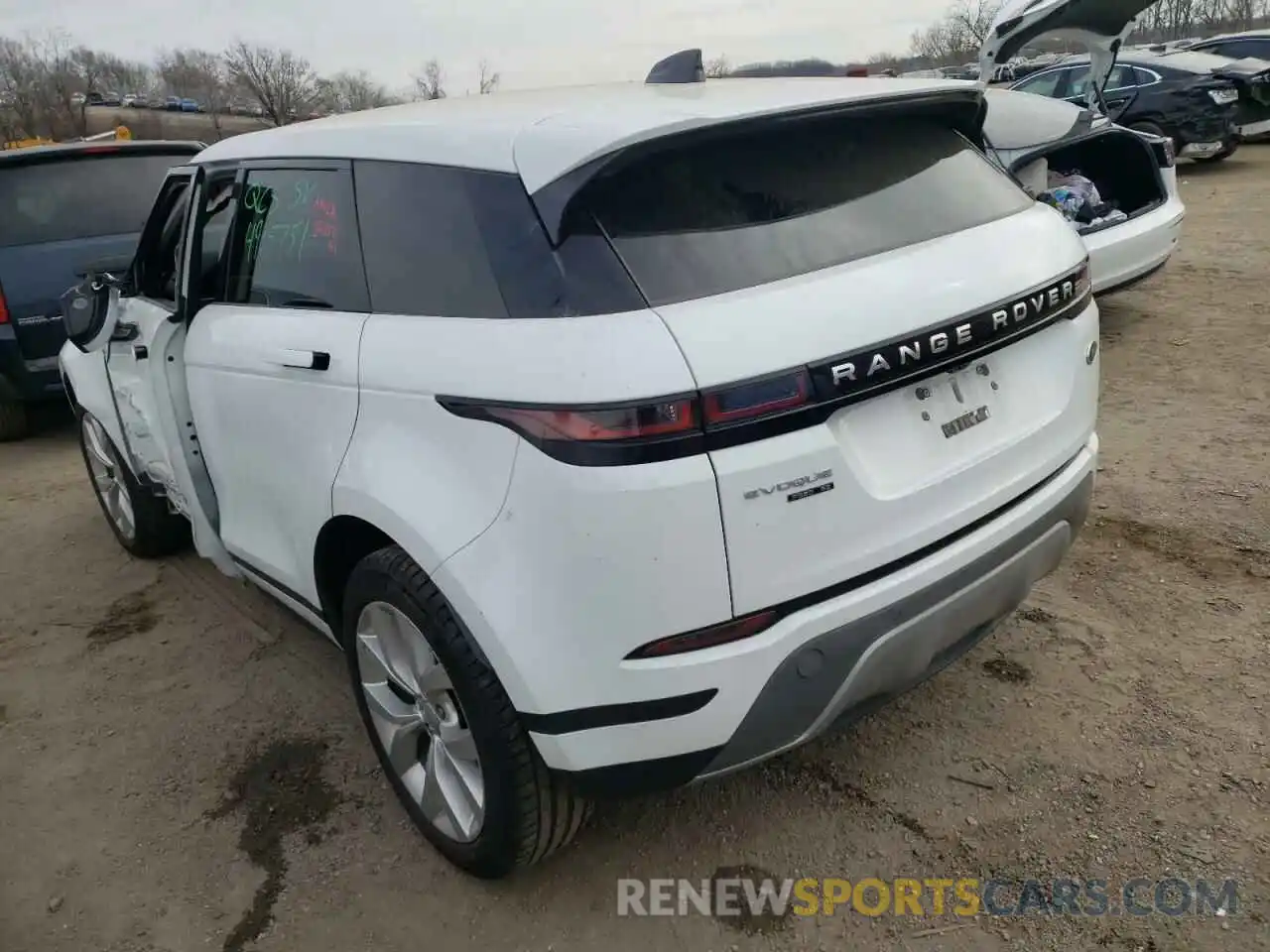 3 Photograph of a damaged car SALZP2FX1LH076523 LAND ROVER RANGEROVER 2020