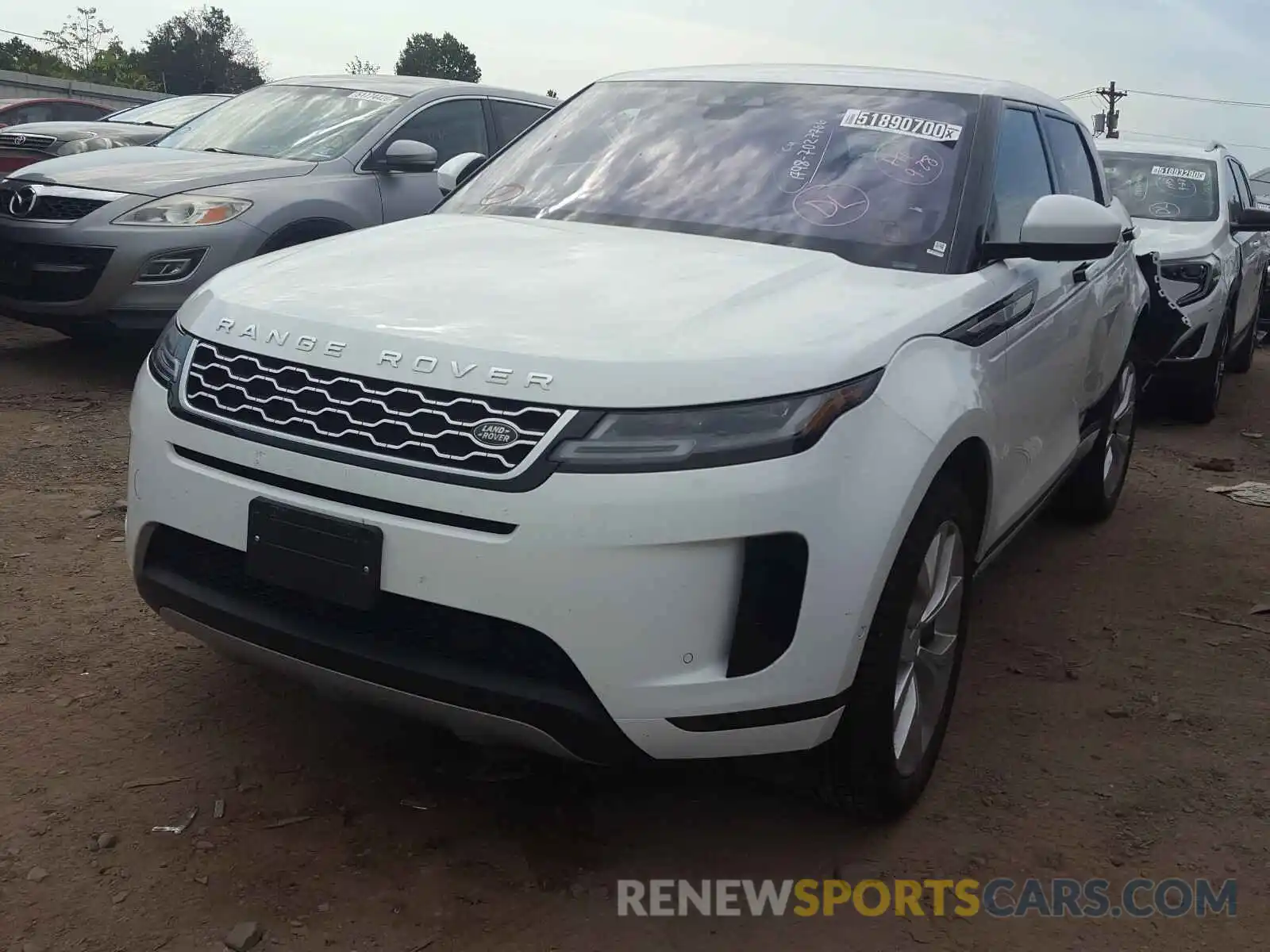 2 Photograph of a damaged car SALZP2FX1LH076778 LAND ROVER RANGEROVER 2020