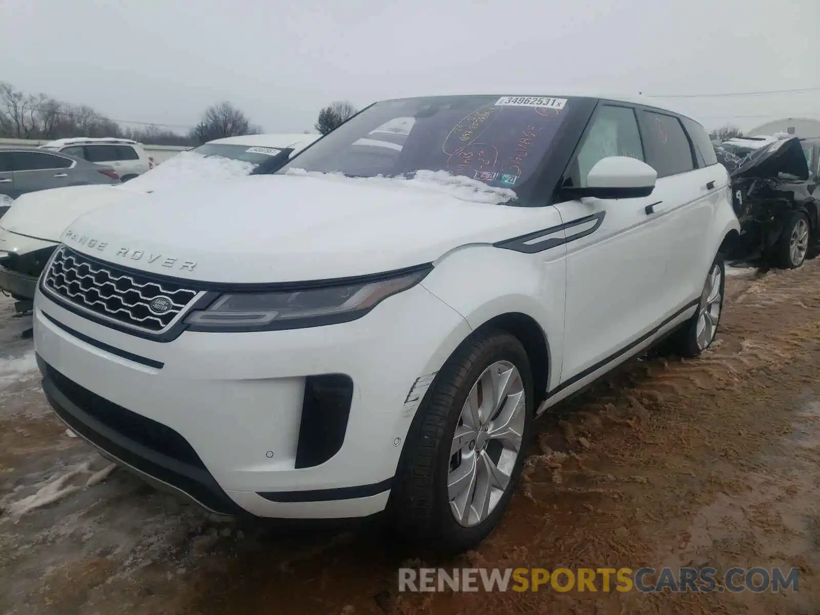 2 Photograph of a damaged car SALZP2FX1LH077090 LAND ROVER RANGEROVER 2020