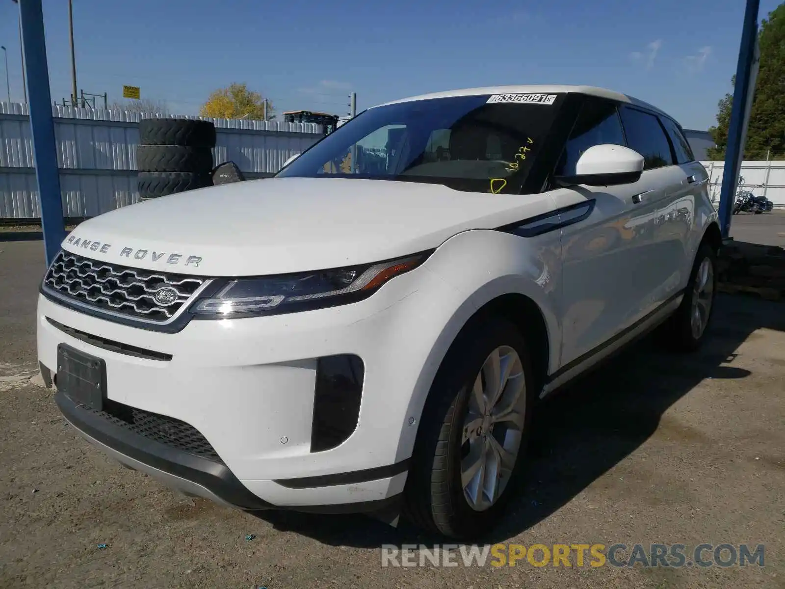 2 Photograph of a damaged car SALZP2FX1LH077428 LAND ROVER RANGEROVER 2020