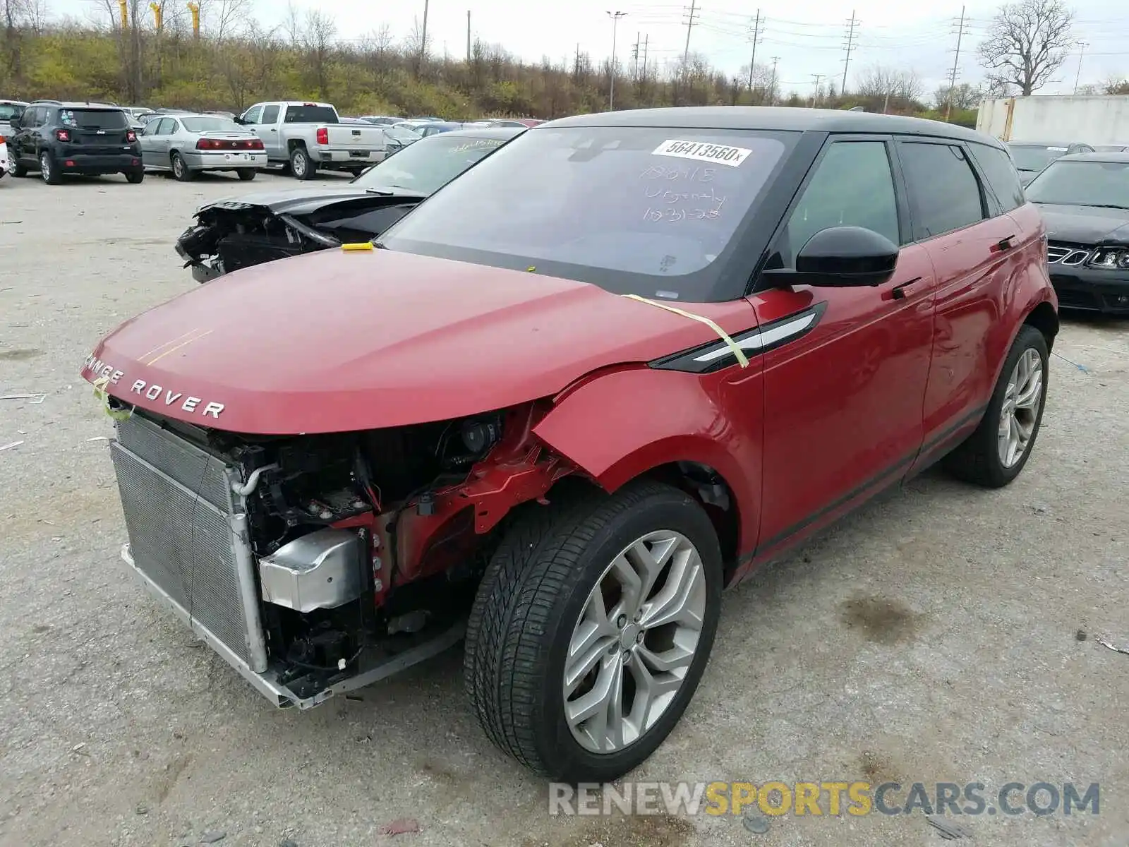 2 Photograph of a damaged car SALZP2FX2LH028920 LAND ROVER RANGEROVER 2020