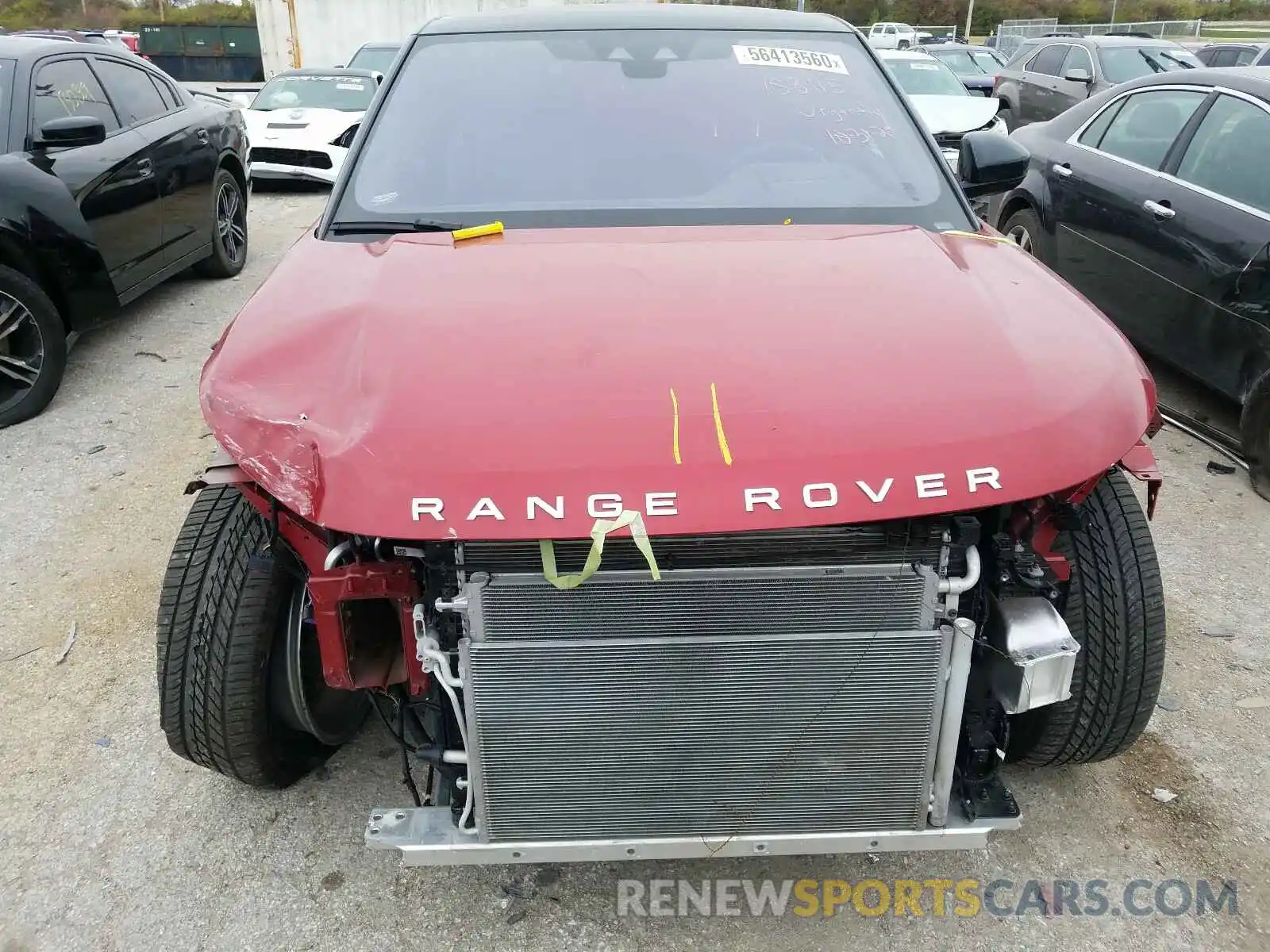 9 Photograph of a damaged car SALZP2FX2LH028920 LAND ROVER RANGEROVER 2020