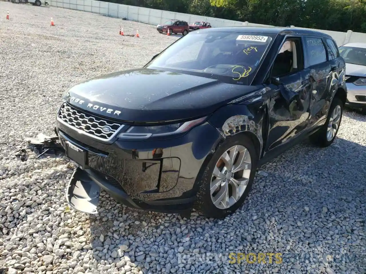 2 Photograph of a damaged car SALZP2FX2LH059200 LAND ROVER RANGEROVER 2020