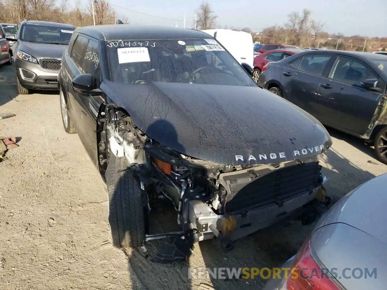 1 Photograph of a damaged car SALZP2FX2LH074635 LAND ROVER RANGEROVER 2020