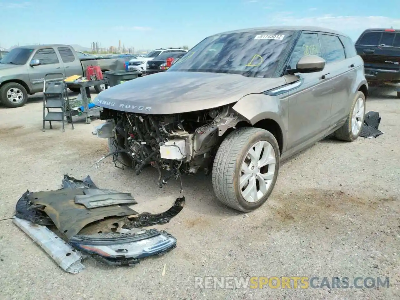 2 Photograph of a damaged car SALZP2FX3LH046004 LAND ROVER RANGEROVER 2020