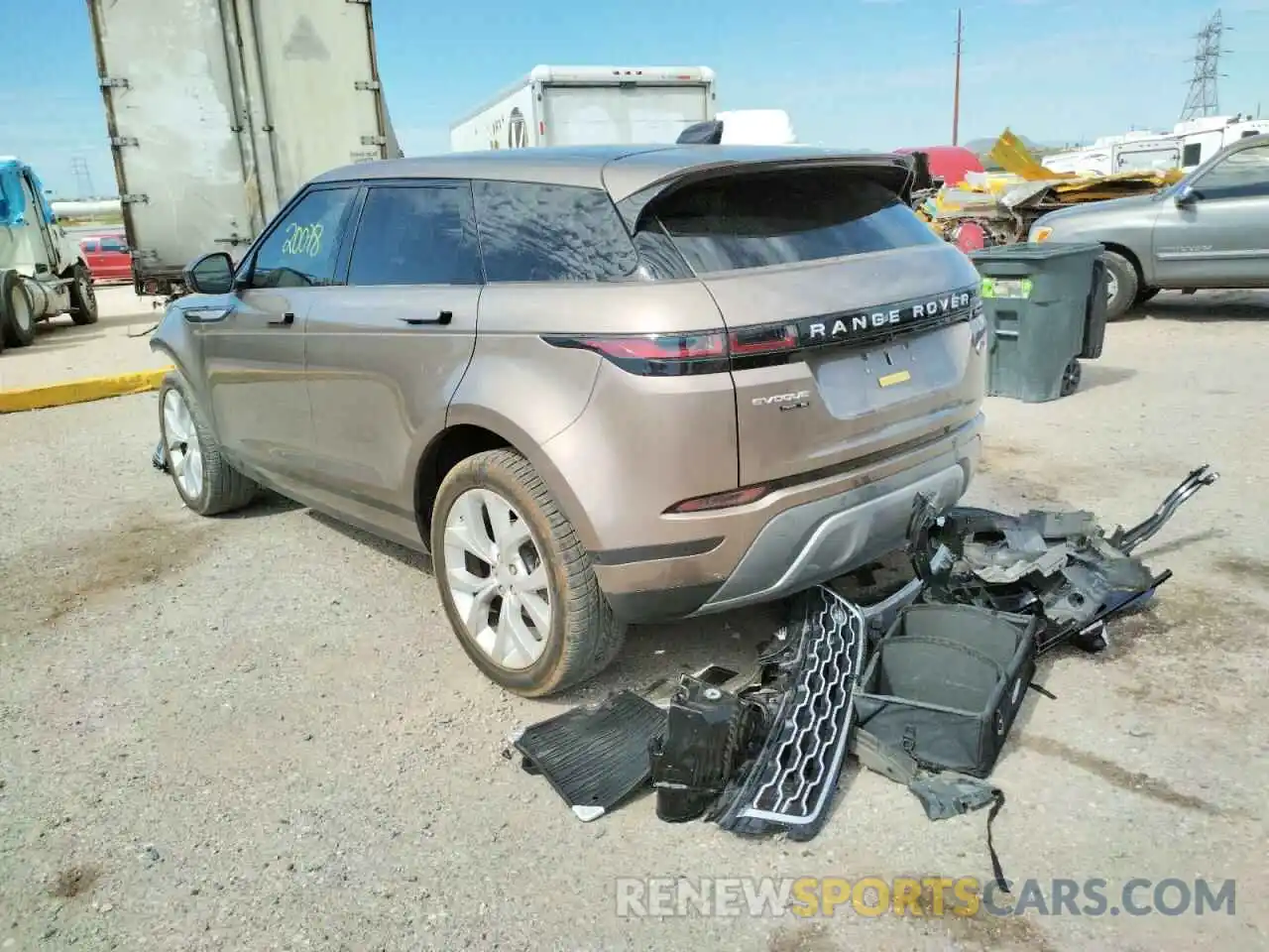 3 Photograph of a damaged car SALZP2FX3LH046004 LAND ROVER RANGEROVER 2020