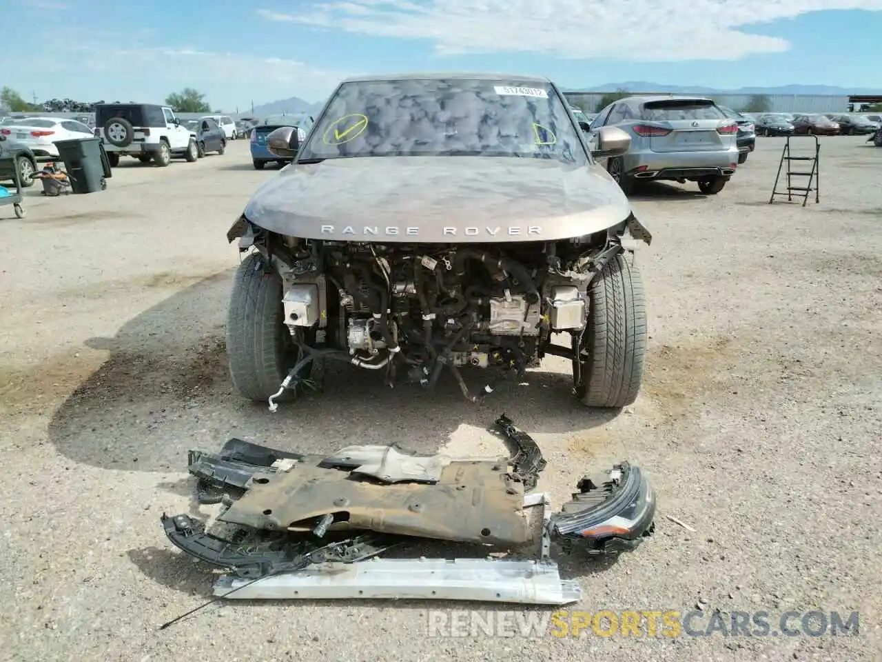 9 Photograph of a damaged car SALZP2FX3LH046004 LAND ROVER RANGEROVER 2020