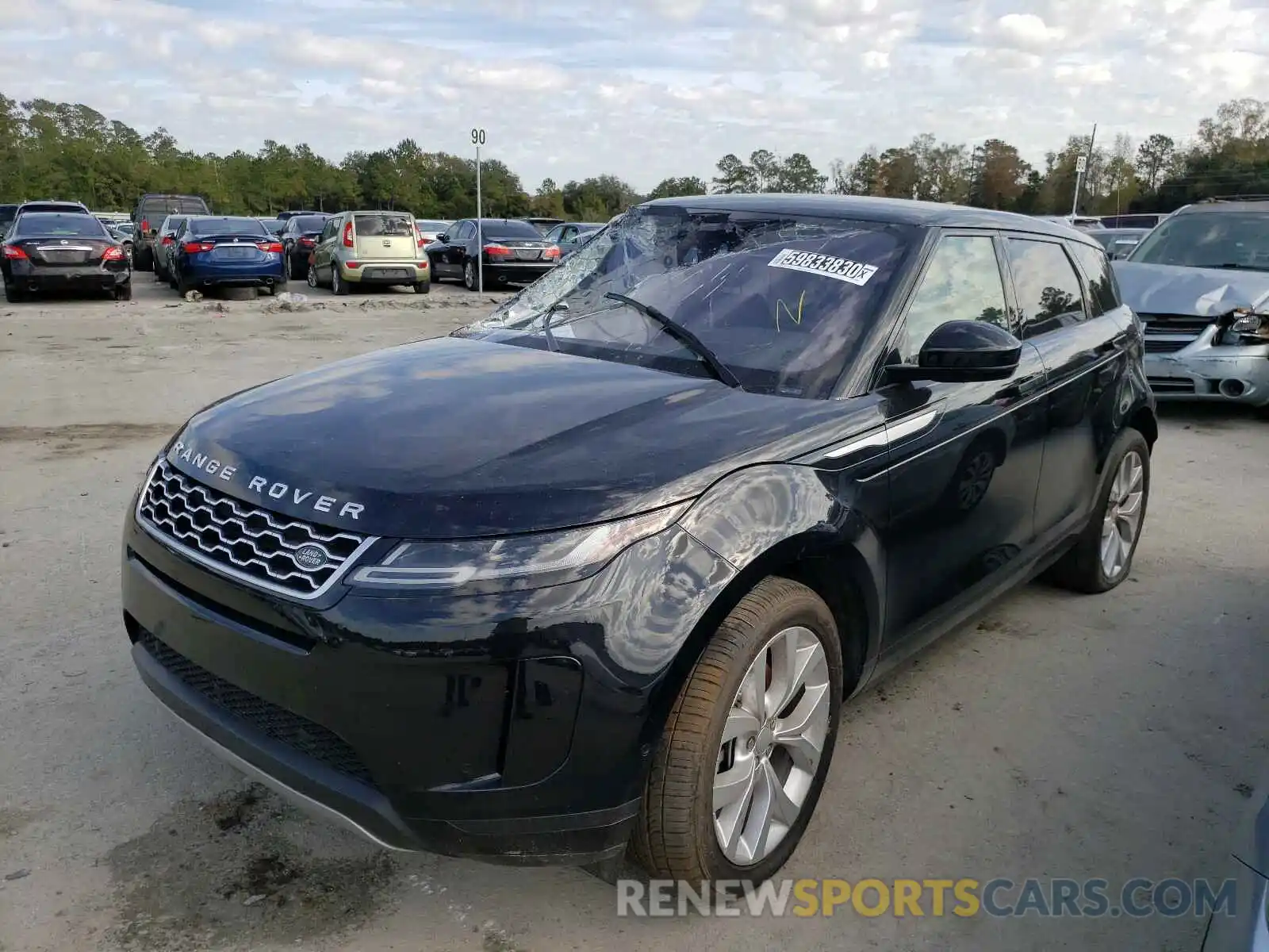 2 Photograph of a damaged car SALZP2FX3LH075308 LAND ROVER RANGEROVER 2020