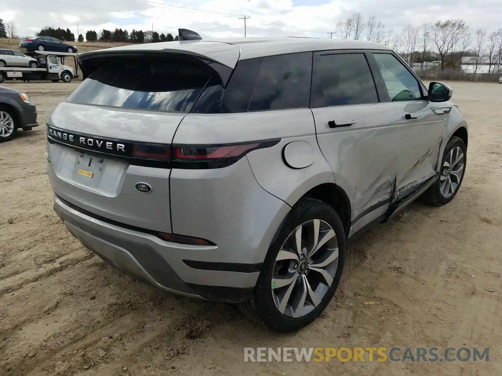 4 Photograph of a damaged car SALZP2FX3LH075826 LAND ROVER RANGEROVER 2020