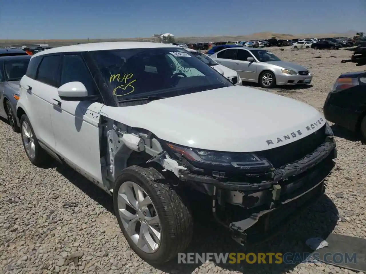 1 Photograph of a damaged car SALZP2FX3LH076524 LAND ROVER RANGEROVER 2020