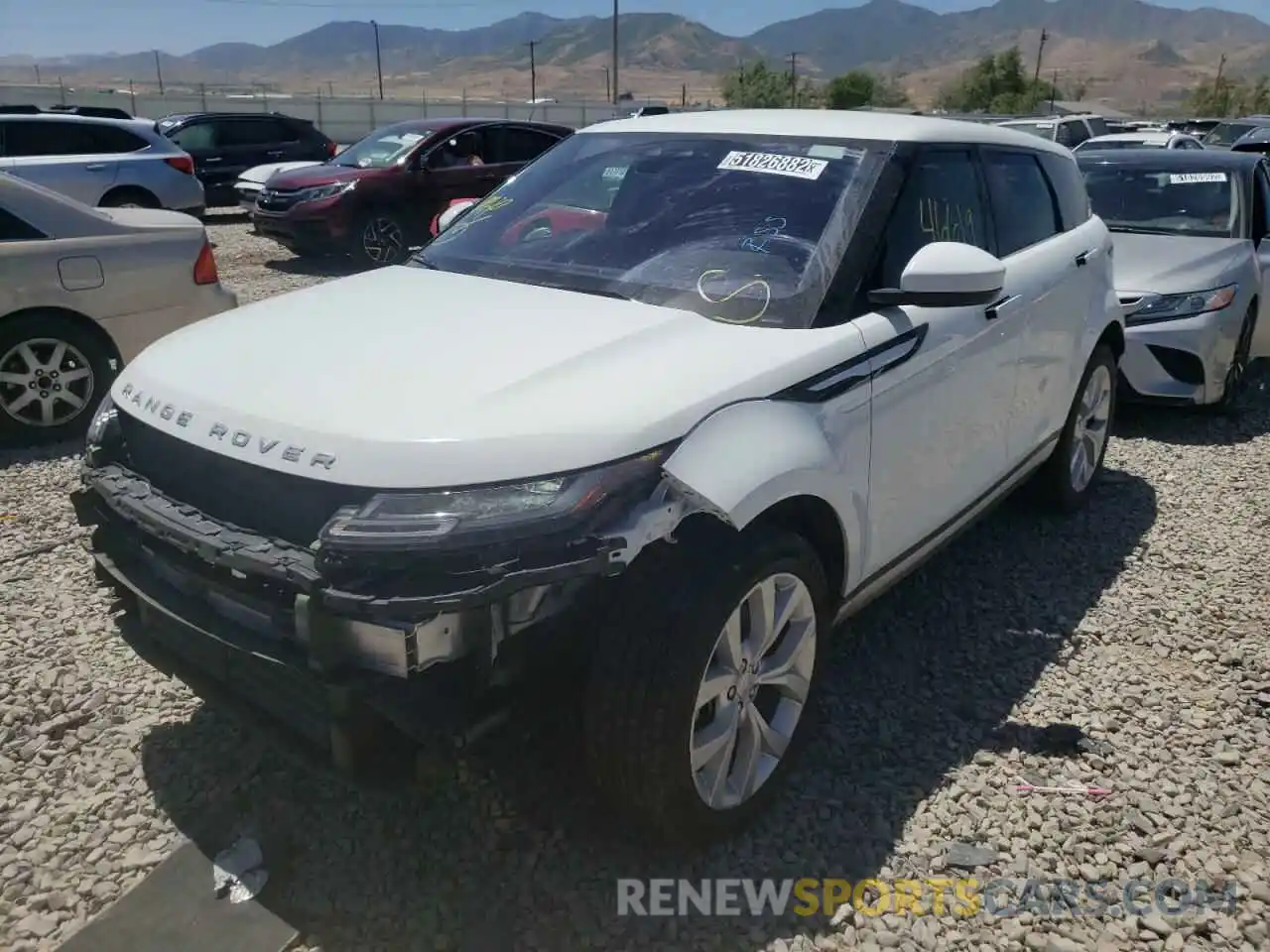 2 Photograph of a damaged car SALZP2FX3LH076524 LAND ROVER RANGEROVER 2020